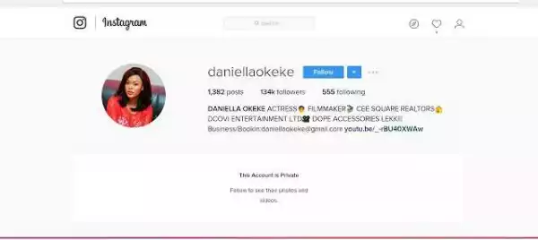 See What Sexy Actress, Daniella Okeke Did Because Of Apostle Suleman